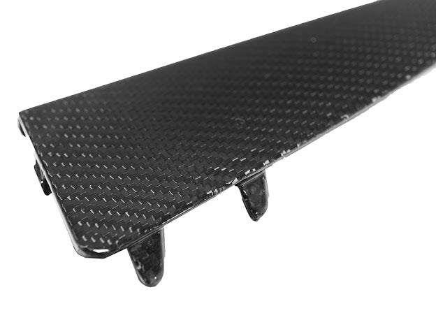 2019 CHEVROLET CORVETTE C7 ZR1 CARBON FIBER FRONT BUMPER VENT BROWS INSERTS (PAIR)